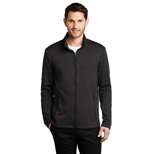 Port Authority® Collective Striated Men's Fleece Jacket