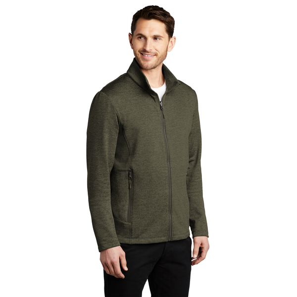 Port Authority® Collective Striated Men's Fleece Jacket