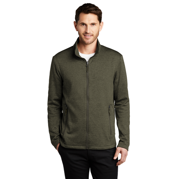 Port Authority® Collective Striated Men's Fleece Jacket