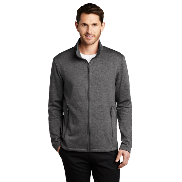 Port Authority® Collective Striated Men's Fleece Jacket