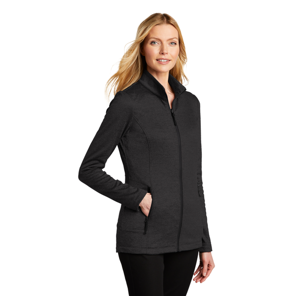 Port Authority® Collective Striated Ladies' Fleece Jacket