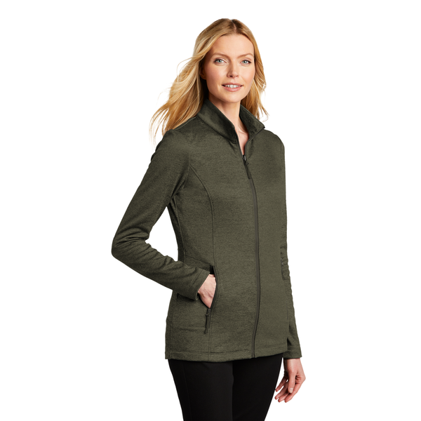 Port Authority® Collective Striated Ladies' Fleece Jacket