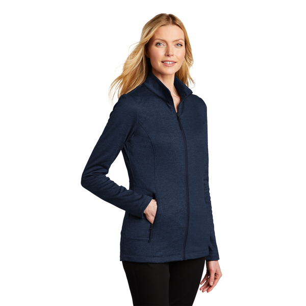 Port Authority® Collective Striated Ladies' Fleece Jacket