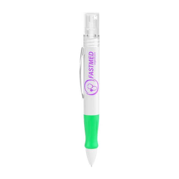 Comfort Grip 2-in-1 Pen with Hand Sanitizer, 3.5ml