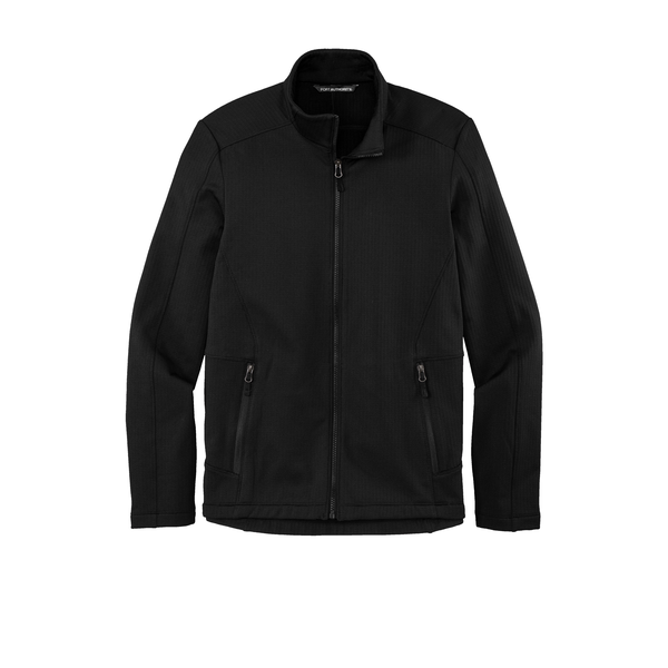 Port Authority® Grid Fleece Men's Jacket