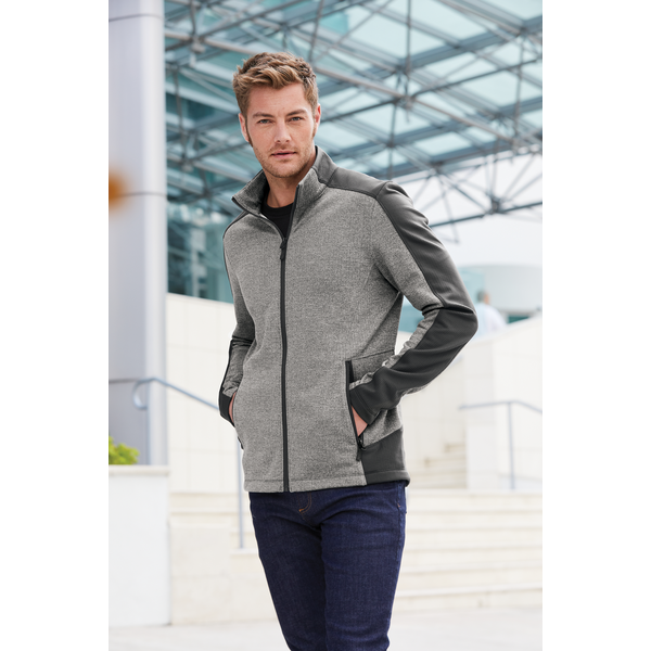Port Authority® Grid Fleece Men's Jacket