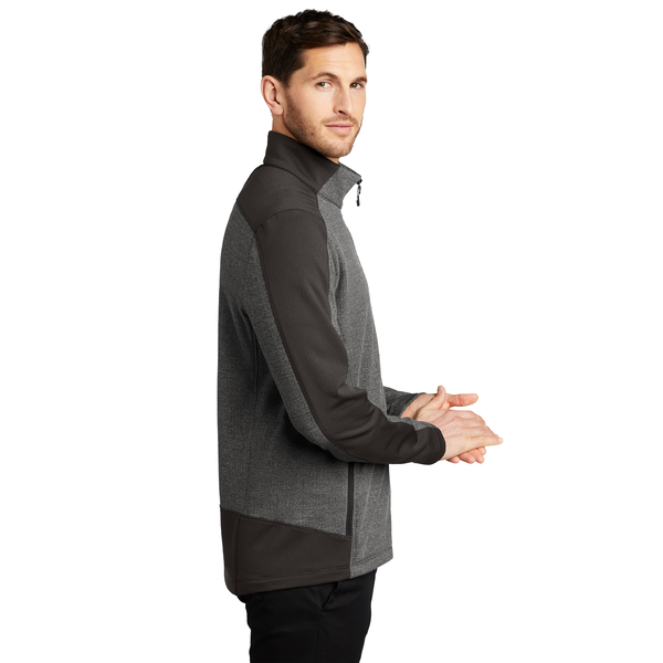 Port Authority® Grid Fleece Men's Jacket