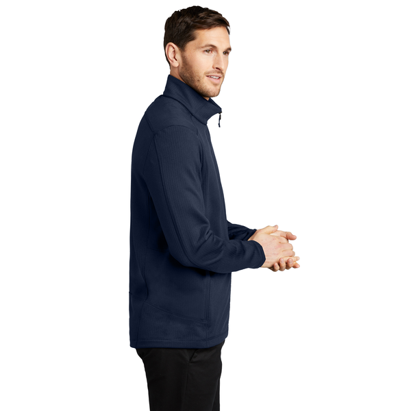 Port Authority® Grid Fleece Men's Jacket