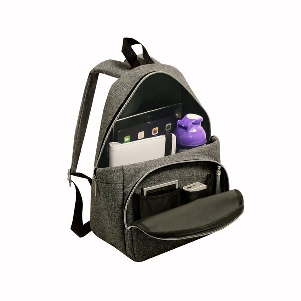 Minikin Heathered Polycanvas Mini Backpack