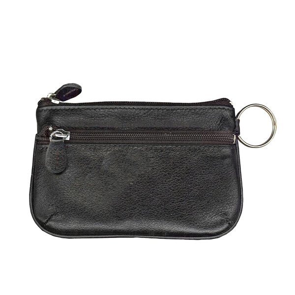 Andrew Philips® Leather Coin Case & ID Holder Wallet