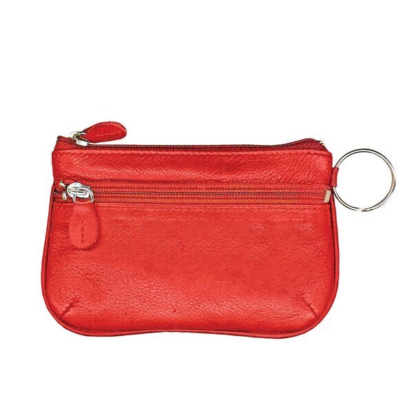 Andrew Philips® Leather Coin Case & ID Holder Wallet