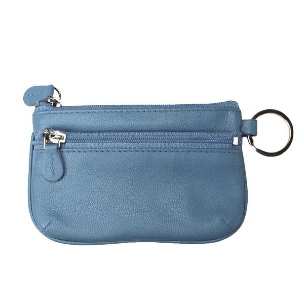 Andrew Philips® Leather Coin Case & ID Holder Wallet