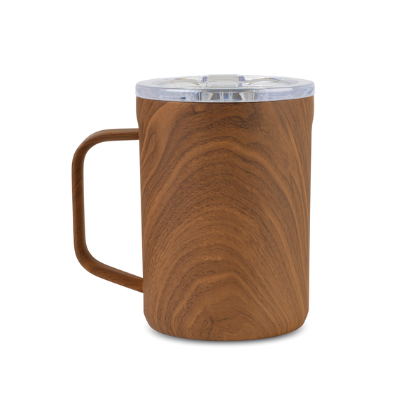 Corkcicle® Wood-Look Coffee Mug, 16oz.
