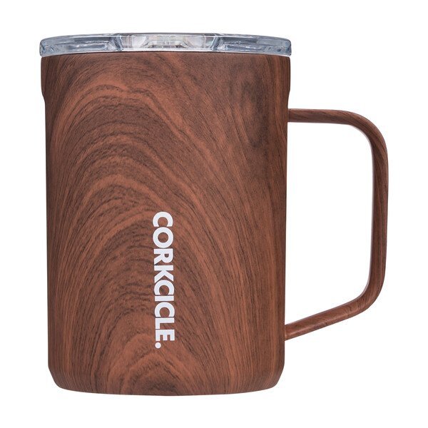Corkcicle® Wood-Look Coffee Mug, 16oz.