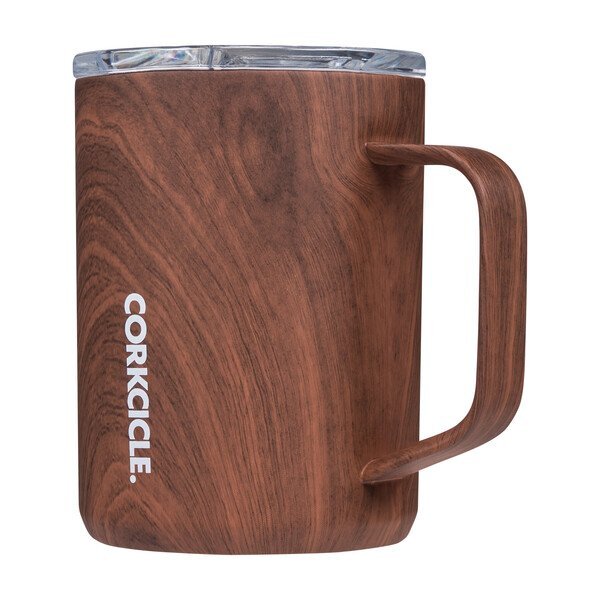 Corkcicle® Wood-Look Coffee Mug, 16oz.