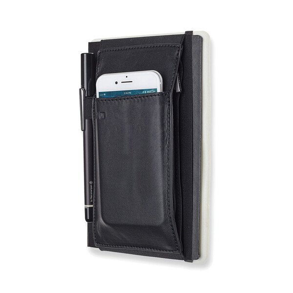 Moleskine® Classic Large Phone Holder Tool Belt for Notebooks