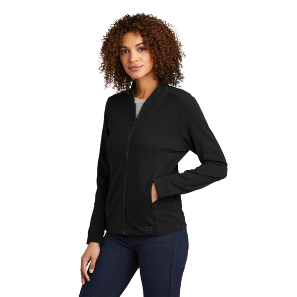 OGIO® Hinge Polyester Full-Zip Ladies' Jacket
