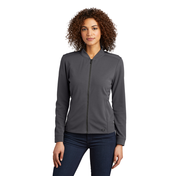 OGIO® Hinge Polyester Full-Zip Ladies' Jacket
