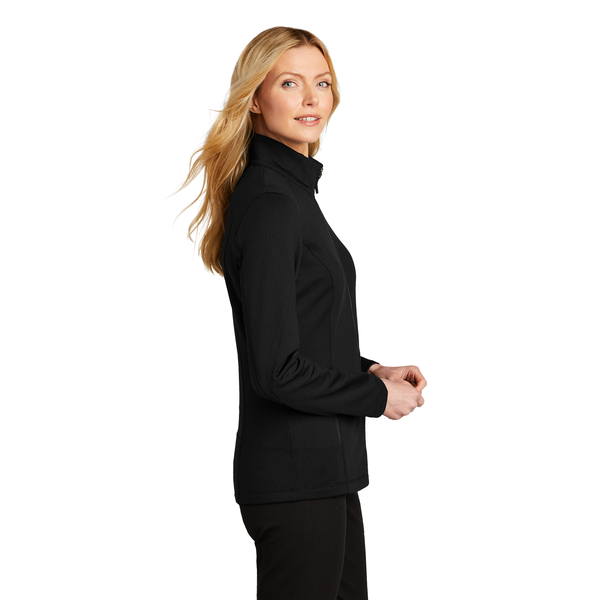Port Authority® Grid Fleece Ladies' Jacket