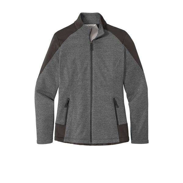 Port Authority® Grid Fleece Ladies' Jacket