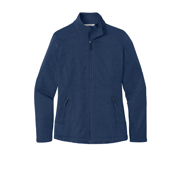 Port Authority® Grid Fleece Ladies' Jacket