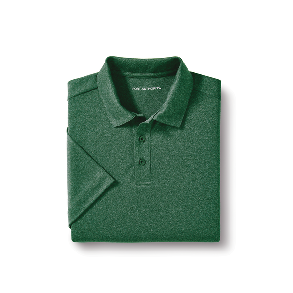 Port Authority® Heathered Silk Touch™ Performance Men's Polo