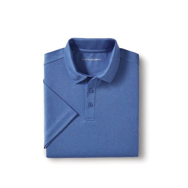 Port Authority® Heathered Silk Touch™ Performance Men's Polo