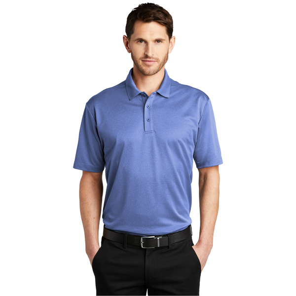 Port Authority® Heathered Silk Touch™ Performance Men's Polo