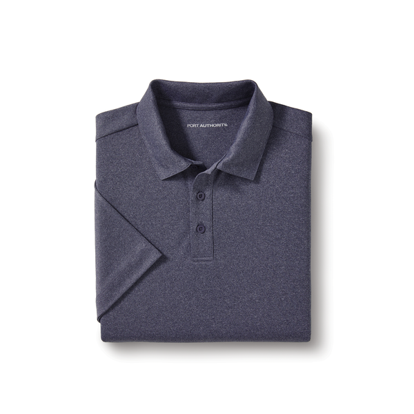 Port Authority® Heathered Silk Touch™ Performance Men's Polo