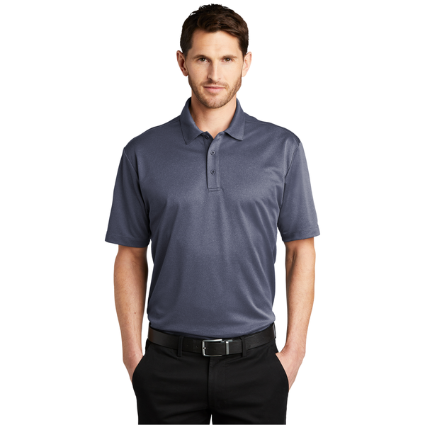 Port Authority® Heathered Silk Touch™ Performance Men's Polo