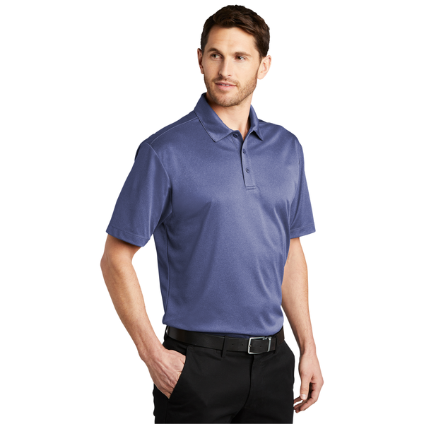 Port Authority® Heathered Silk Touch™ Performance Men's Polo