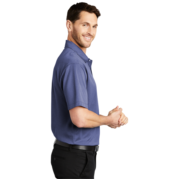 Port Authority® Heathered Silk Touch™ Performance Men's Polo