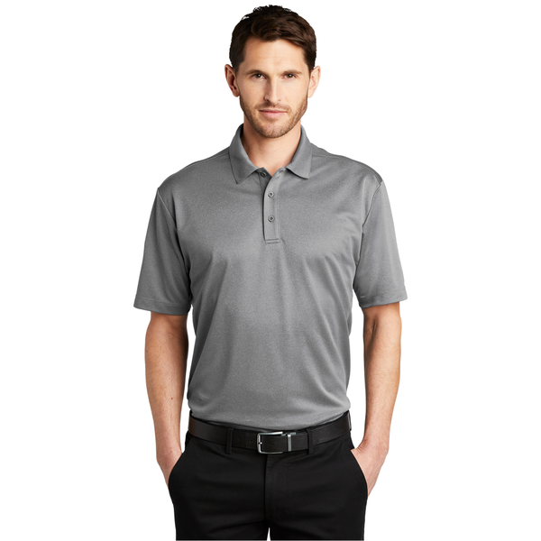 Port Authority® Heathered Silk Touch™ Performance Men's Polo