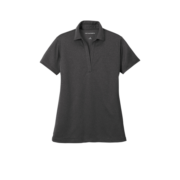 Port Authority® Heathered Silk Touch™ Performance Ladies' Polo