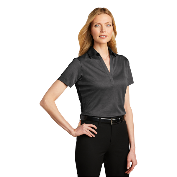 Port Authority® Heathered Silk Touch™ Performance Ladies' Polo