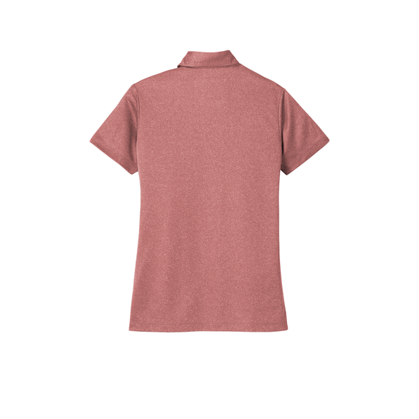 Port Authority® Heathered Silk Touch™ Performance Ladies' Polo