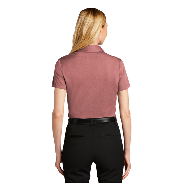 Port Authority® Heathered Silk Touch™ Performance Ladies' Polo