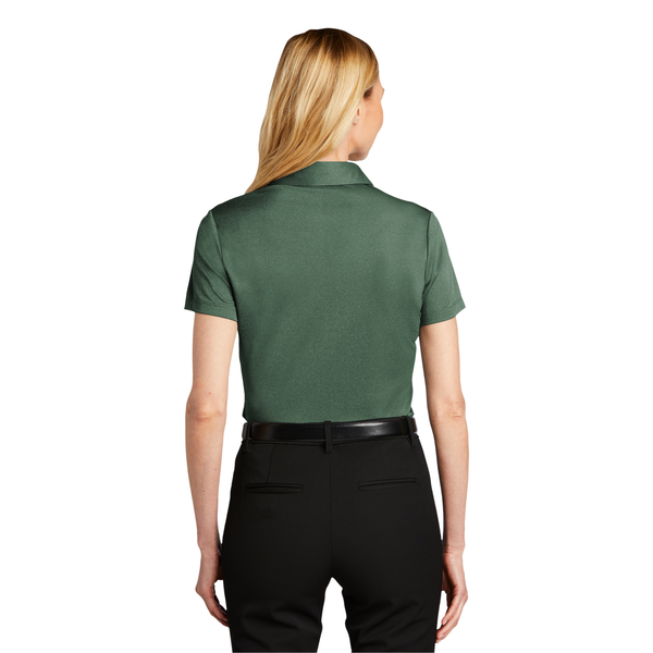 Port Authority® Heathered Silk Touch™ Performance Ladies' Polo
