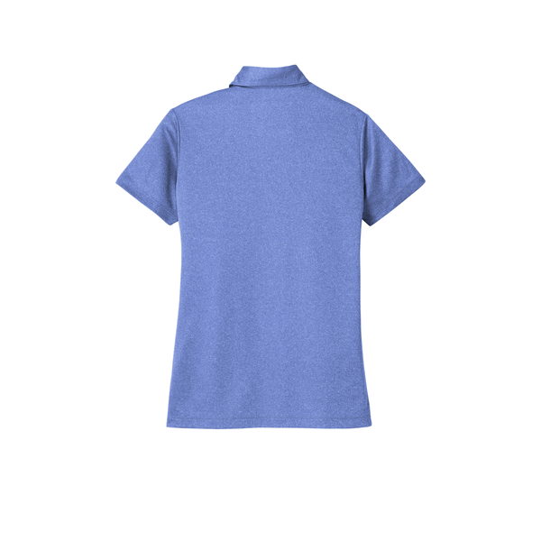 Port Authority® Heathered Silk Touch™ Performance Ladies' Polo