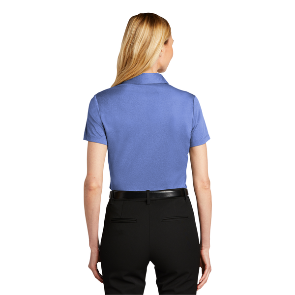 Port Authority® Heathered Silk Touch™ Performance Ladies' Polo
