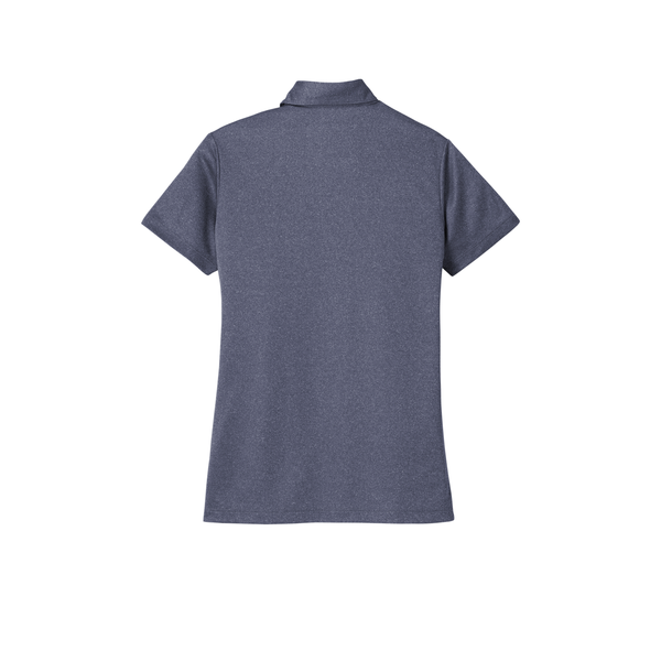 Port Authority® Heathered Silk Touch™ Performance Ladies' Polo