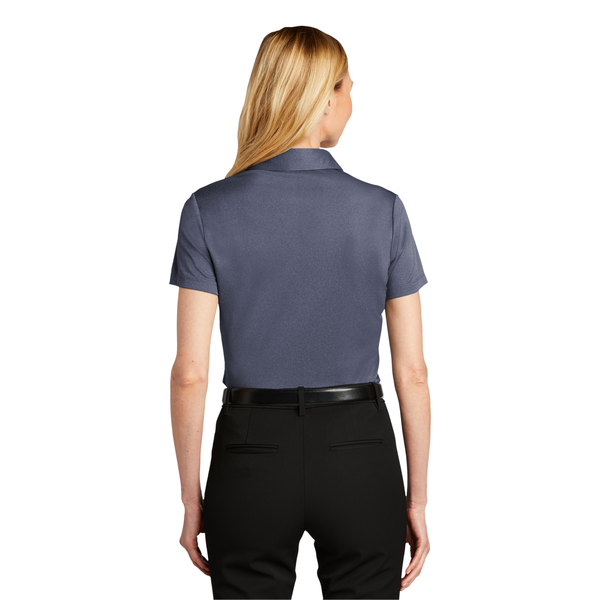 Port Authority® Heathered Silk Touch™ Performance Ladies' Polo