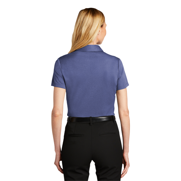 Port Authority® Heathered Silk Touch™ Performance Ladies' Polo