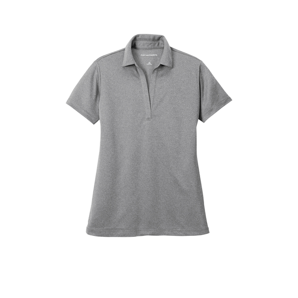 Port Authority® Heathered Silk Touch™ Performance Ladies' Polo