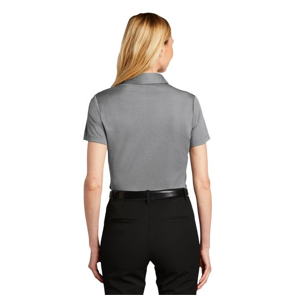 Port Authority® Heathered Silk Touch™ Performance Ladies' Polo