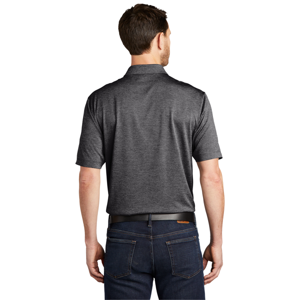 Port Authority® Shadow Stripe Polyester Men's Polo