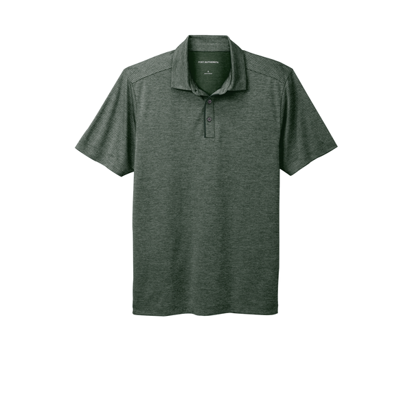 Port Authority® Shadow Stripe Polyester Men's Polo