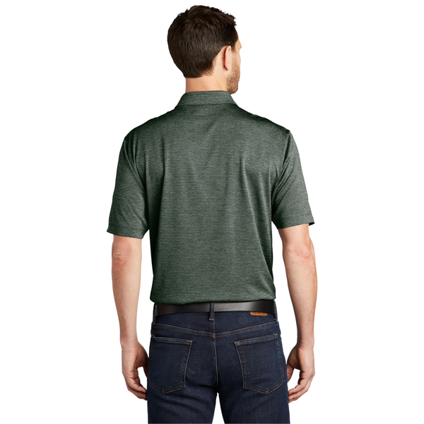 Port Authority® Shadow Stripe Polyester Men's Polo