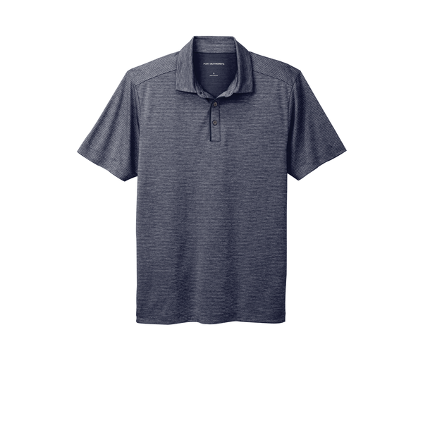 Port Authority® Shadow Stripe Polyester Men's Polo
