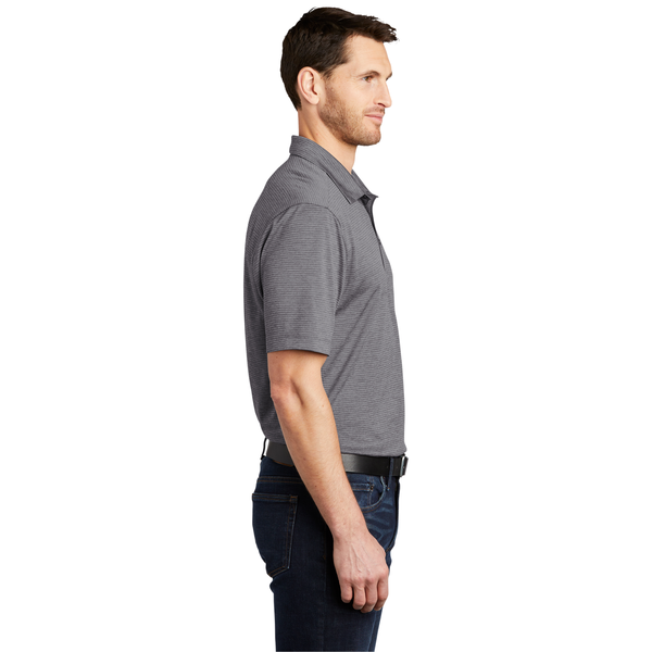 Port Authority® Shadow Stripe Polyester Men's Polo